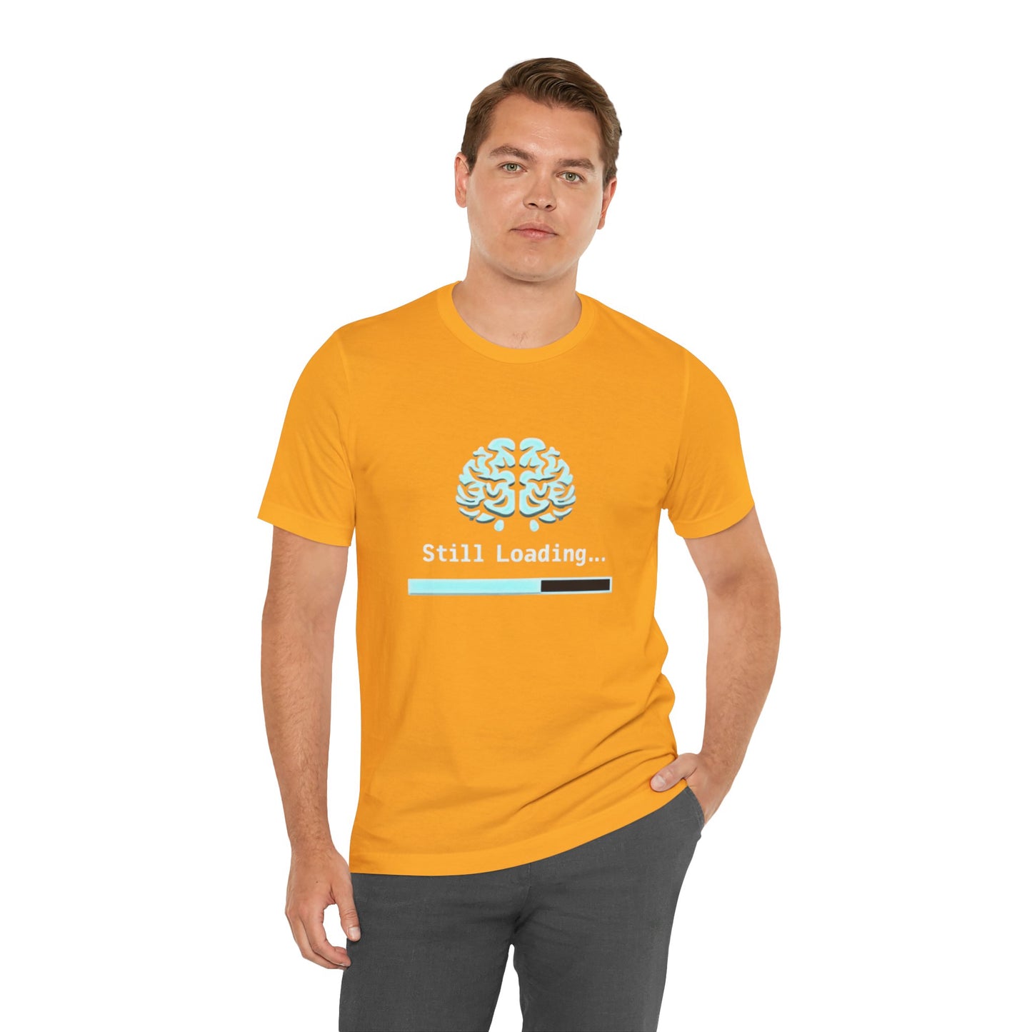 Brain still loading! Unisex Boxed Tee