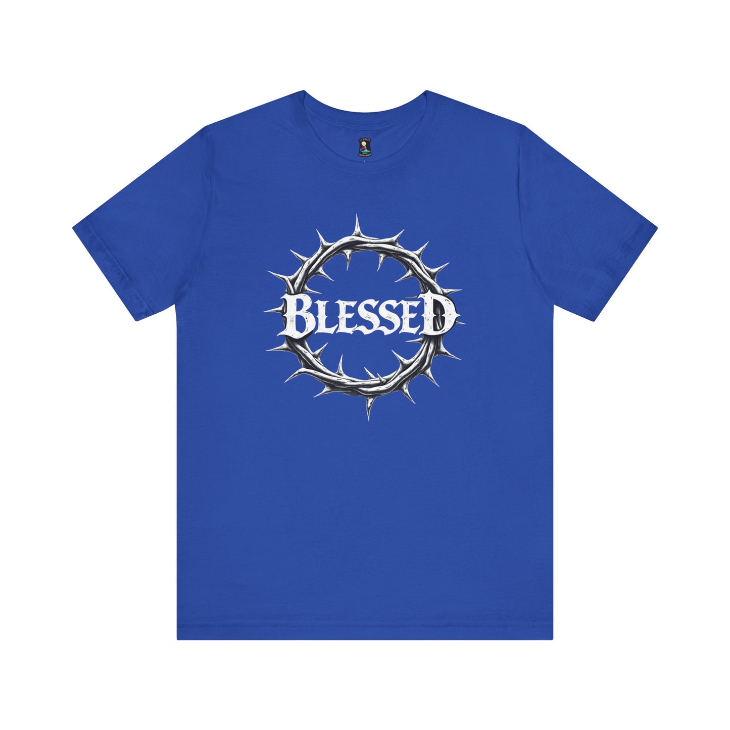 Blessed Crown Unisex Tee - Faith & Inspiration Short Sleeve Shirt