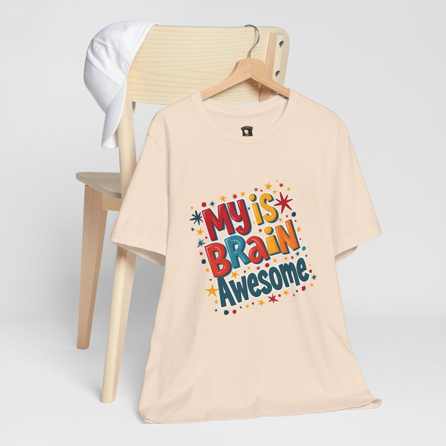 My Is Brain Awesome! Unisex Boxed Tee