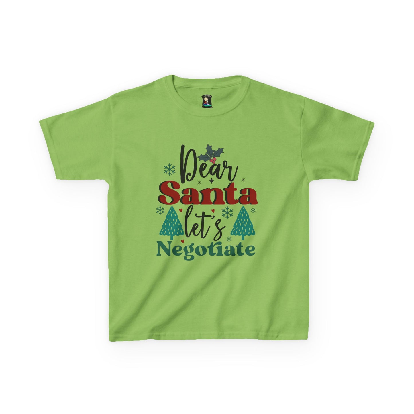 Dear Santa Kids Tee - Holiday Negotiations