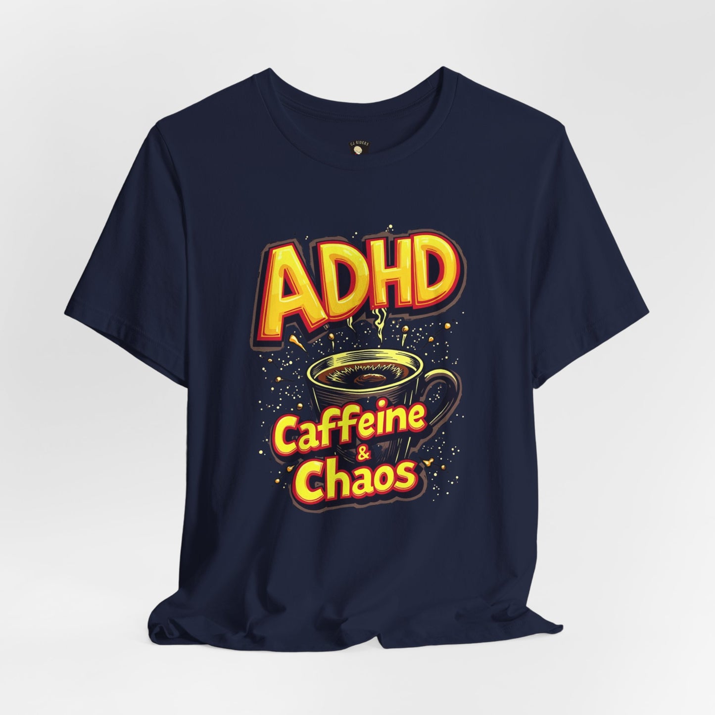 ADHD Caffeine & Chaos! Unisex Boxed Tee