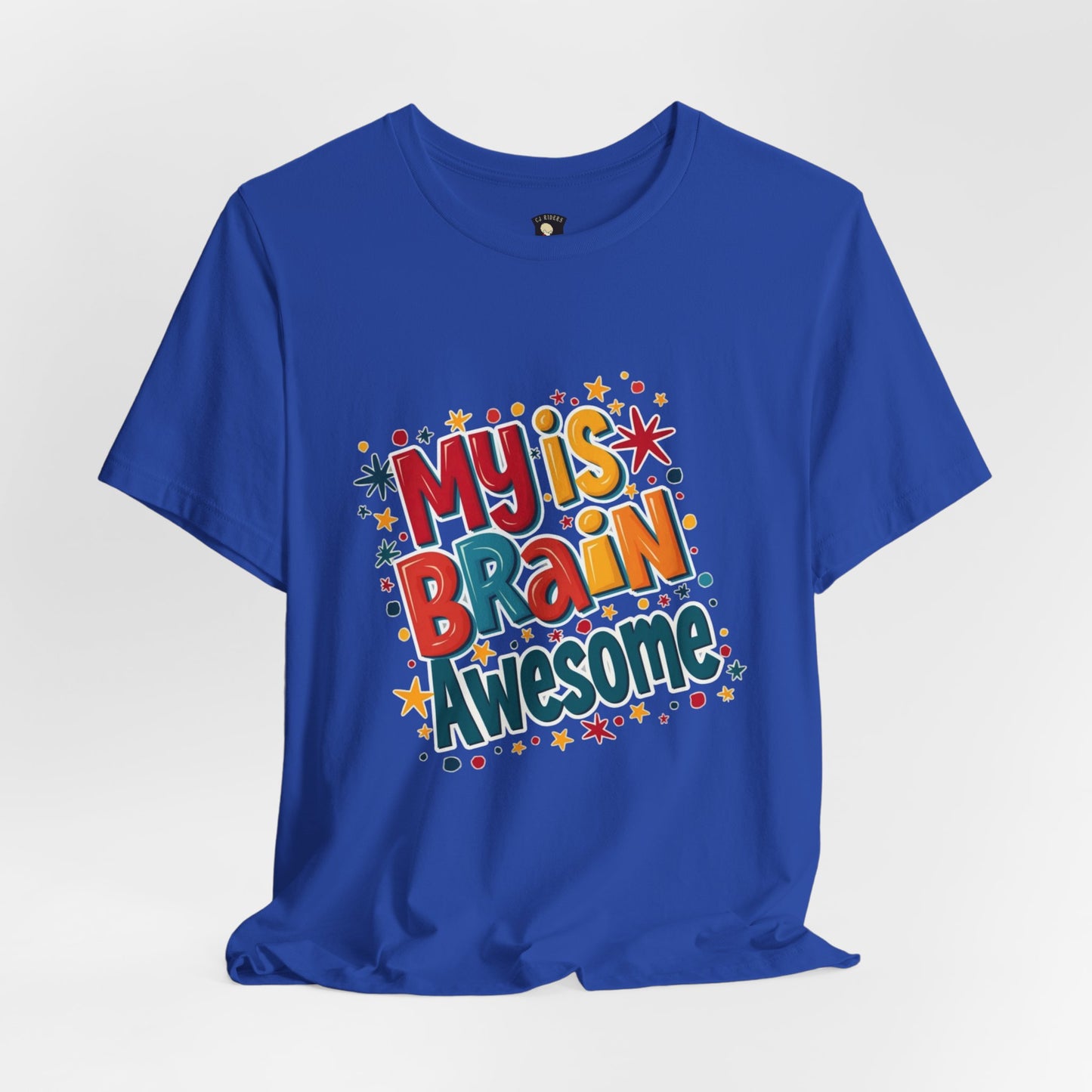 My Is Brain Awesome! Unisex Boxed Tee