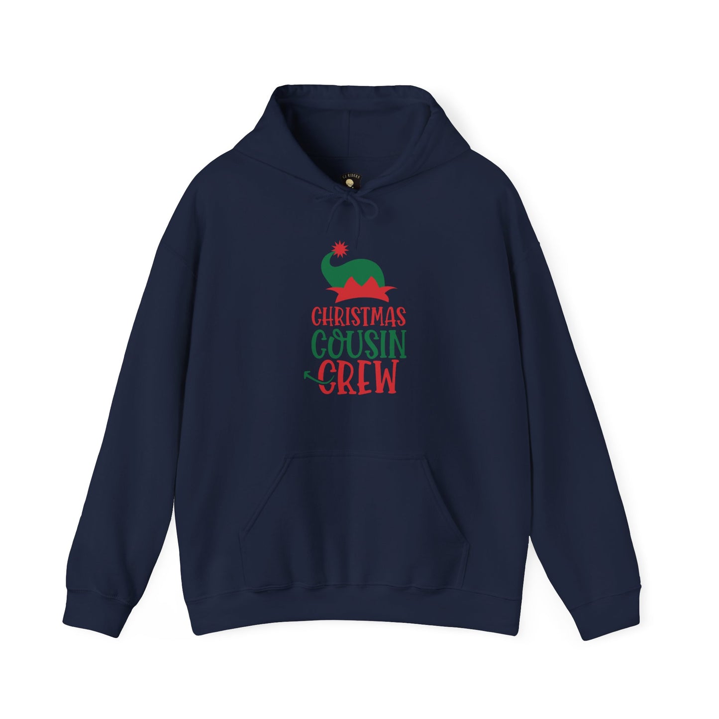 Christmas Cousin Crew Hoodie — Festive Family Holiday Sweatshirt