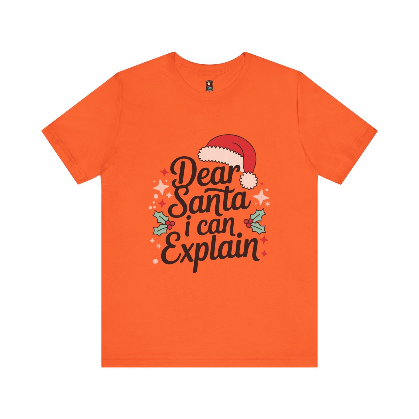 Dear Santa I Can Explain Unisex Boxed Tee