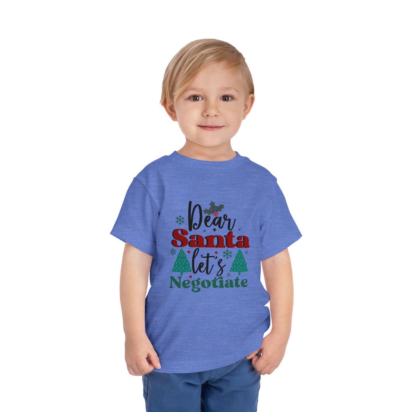 Dear Santa Negotiation Toddler Tee
