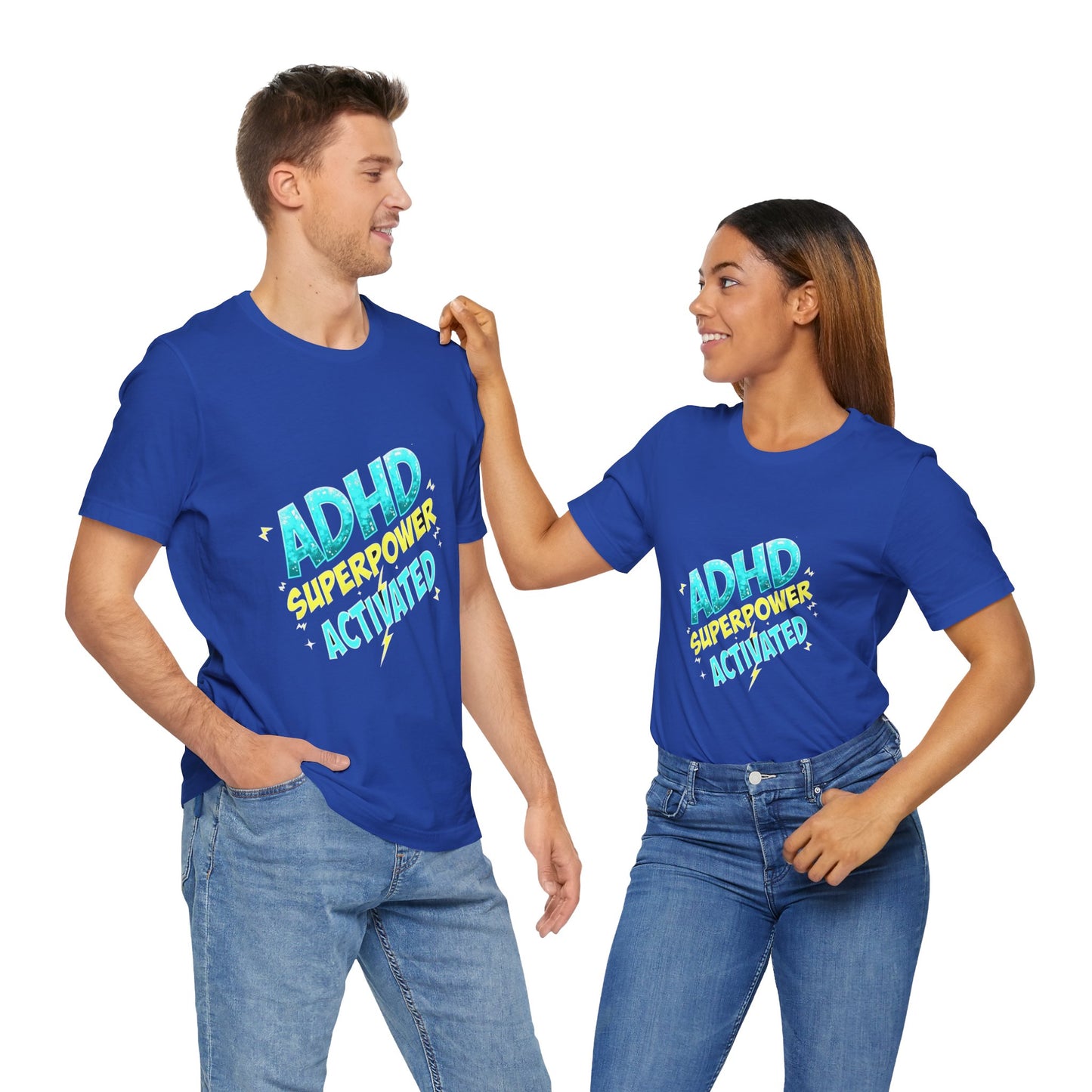 Super Power Activated! Unisex Boxed Tee