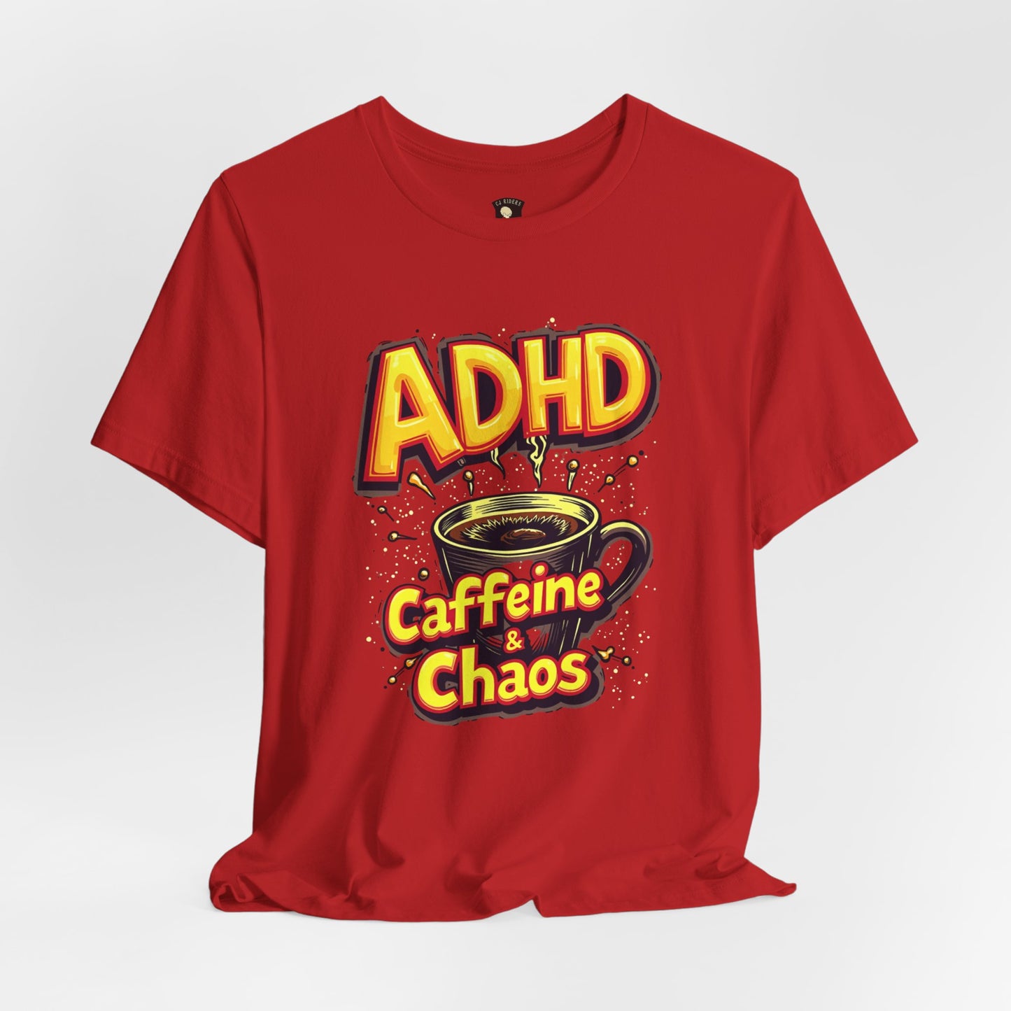 ADHD Caffeine & Chaos! Unisex Boxed Tee