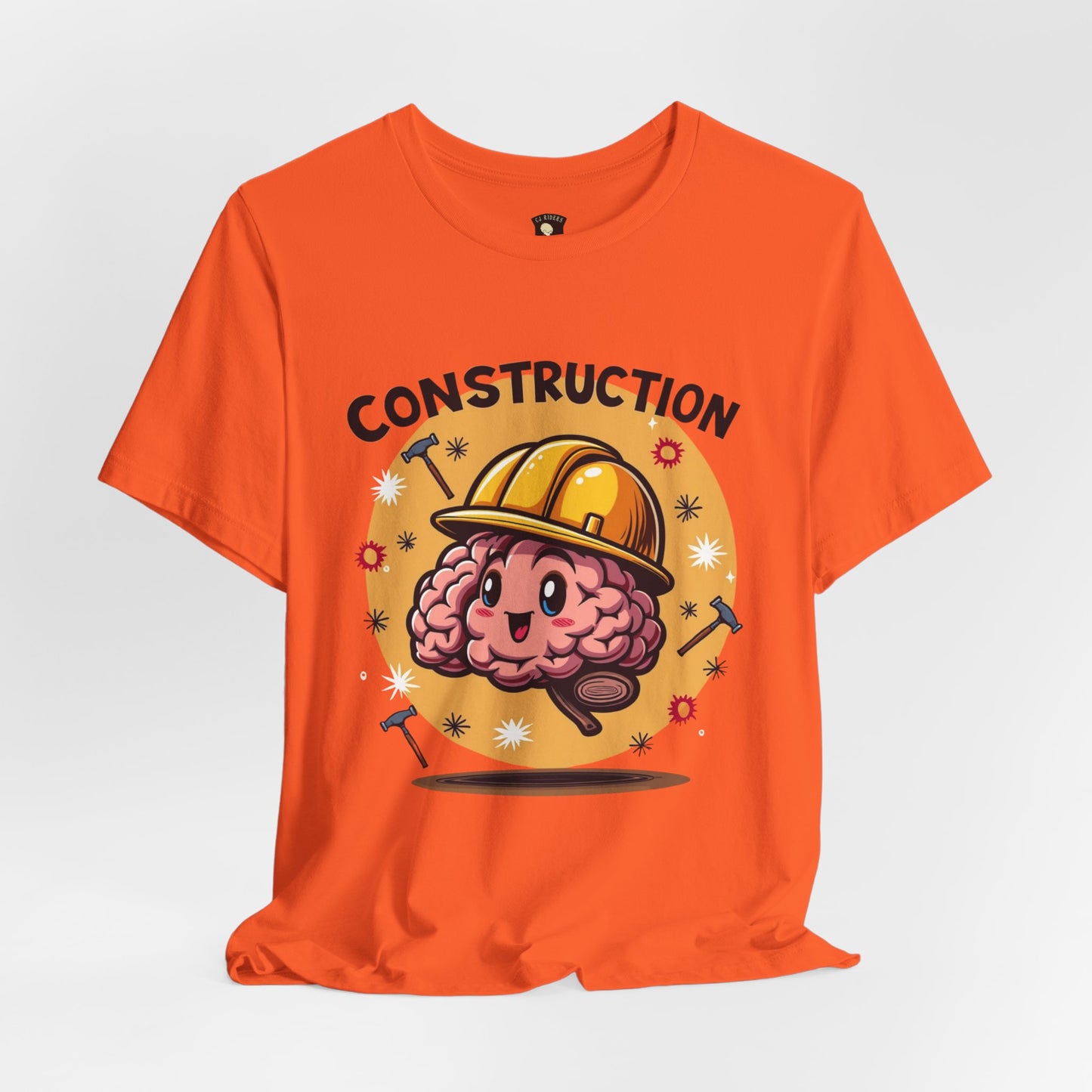 Construction Brain Unisex Boxed Tee