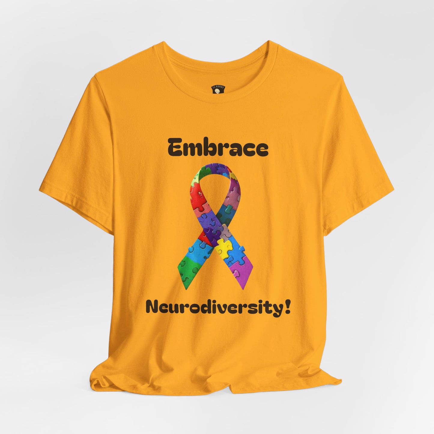 Embrace Neurodiversity! Unisex Boxed Tee