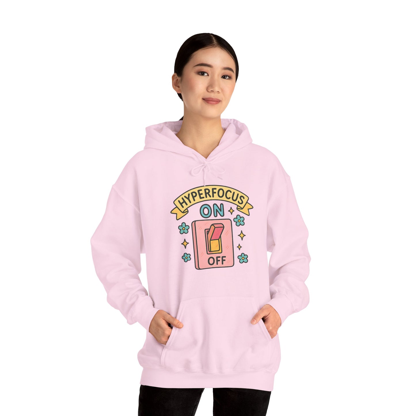 Hyperfocus Unisex Hooded Sweatshirt - Embrace Focus and Comfort!