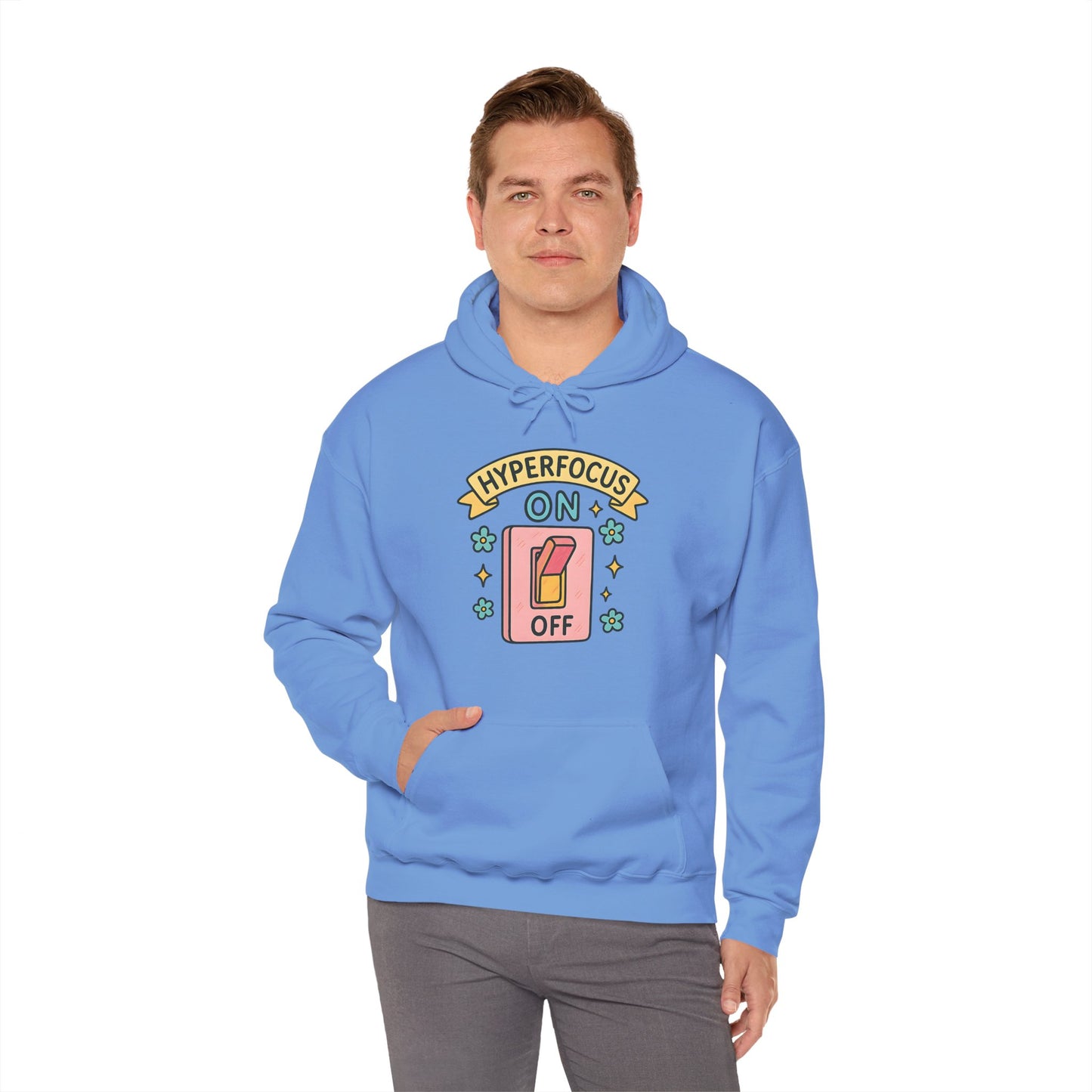 Hyperfocus Unisex Hooded Sweatshirt - Embrace Focus and Comfort!