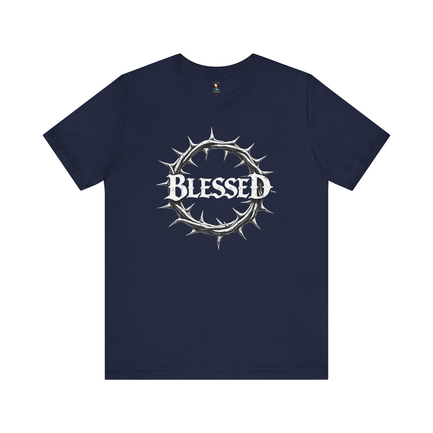 Blessed Crown Unisex Tee - Faith & Inspiration Short Sleeve Shirt