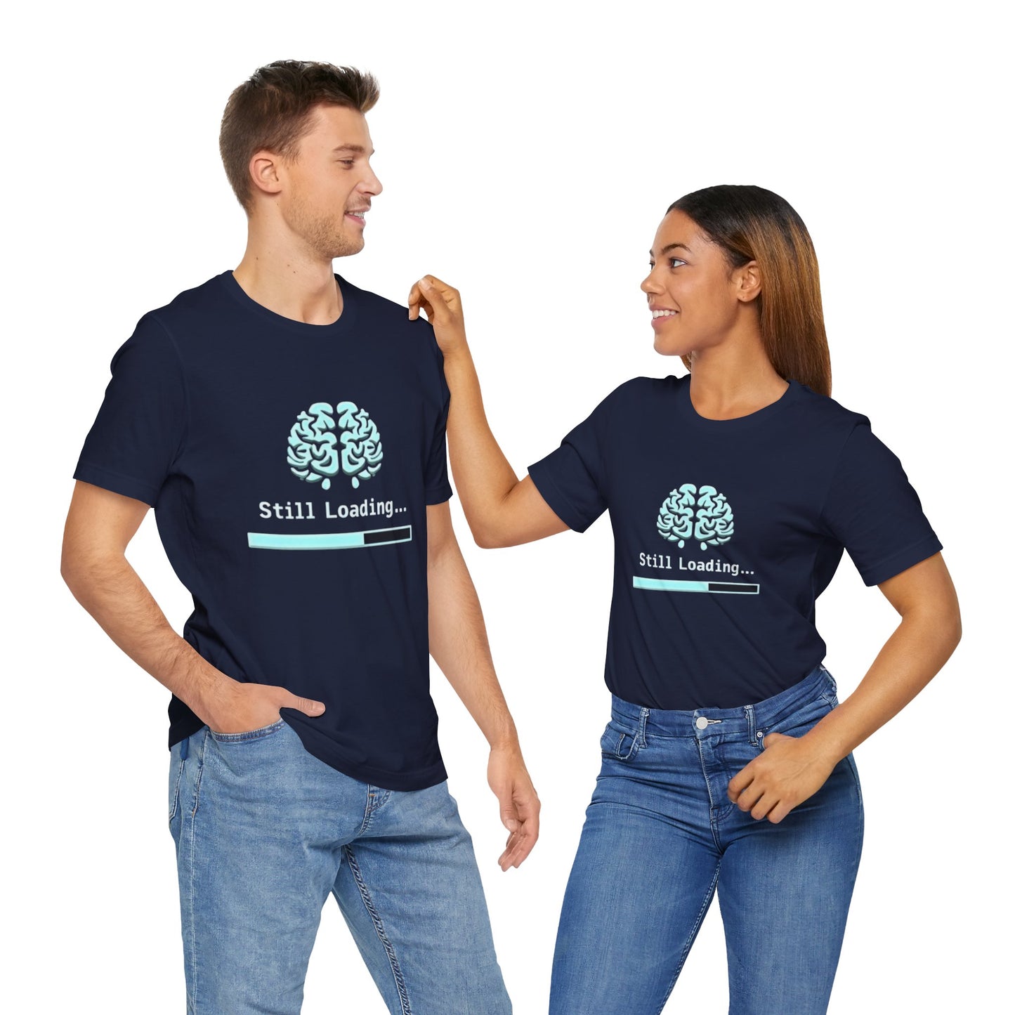 Brain still loading! Unisex Boxed Tee