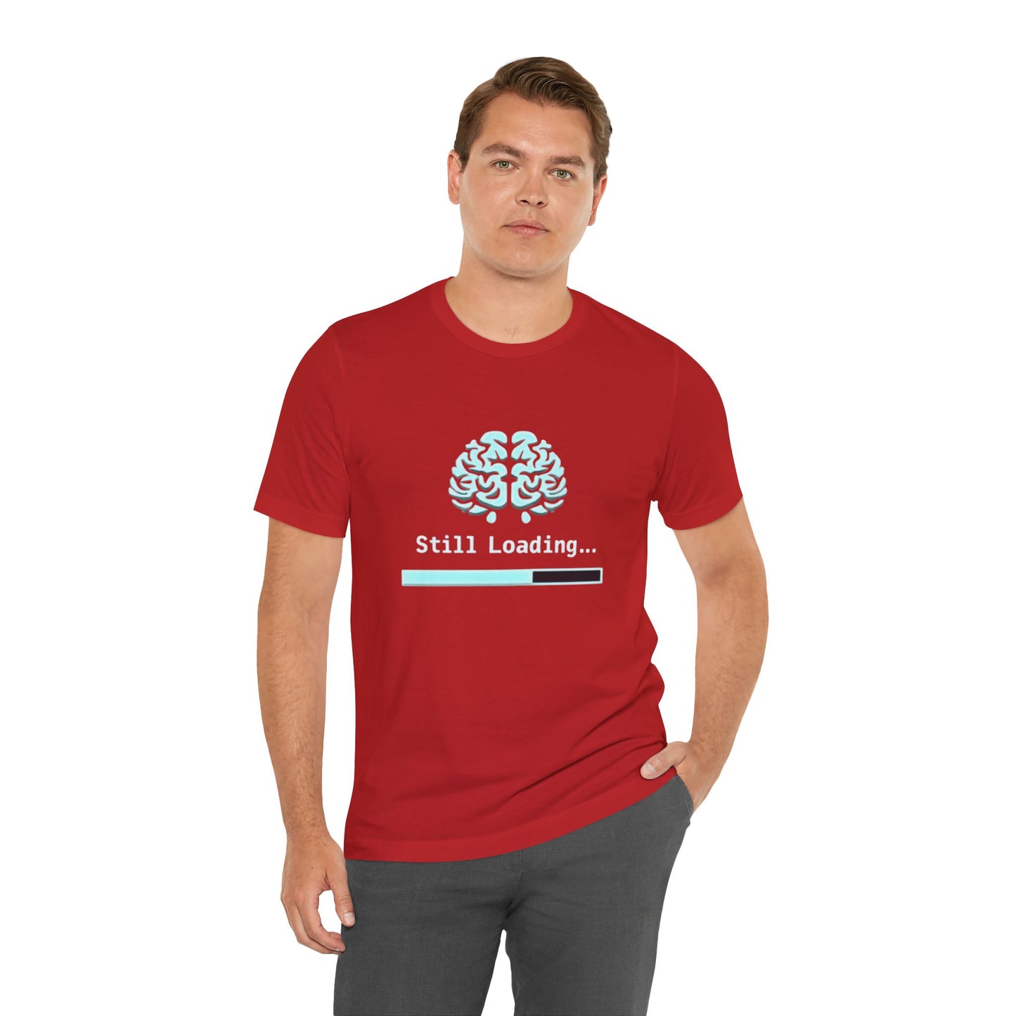 Brain still loading! Unisex Boxed Tee