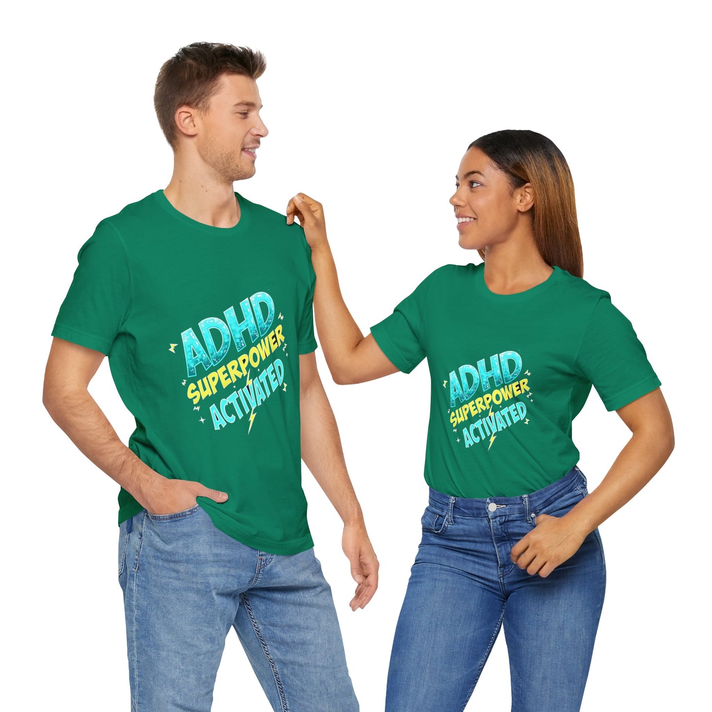 Super Power Activated! Unisex Boxed Tee