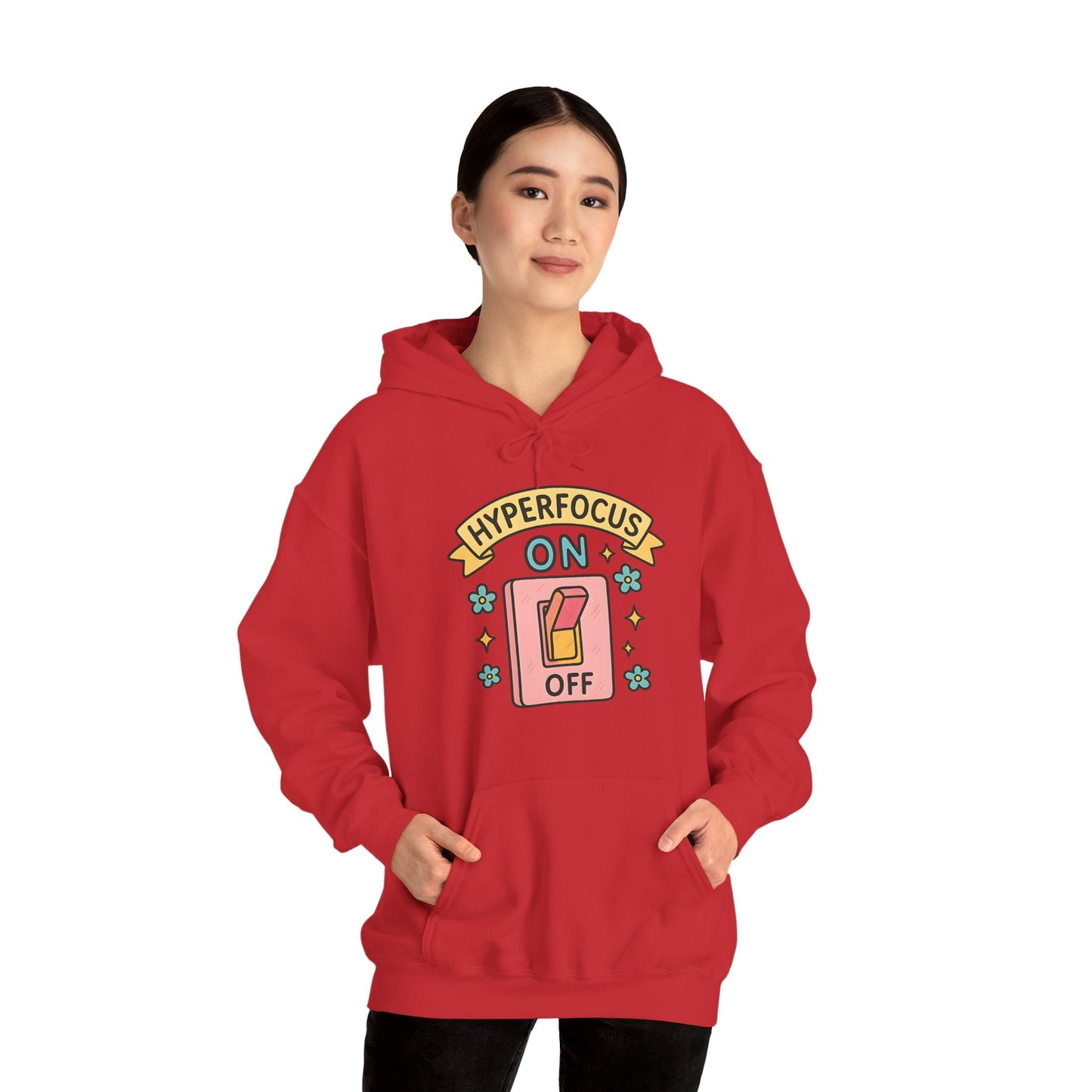 Hyperfocus Unisex Hooded Sweatshirt - Embrace Focus and Comfort!
