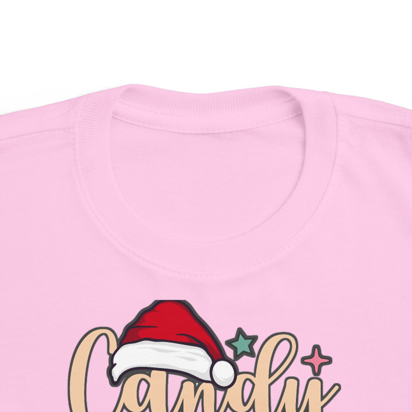 Candy Cane Cutie Toddler Tee — Christmas Holiday Baby Shirt