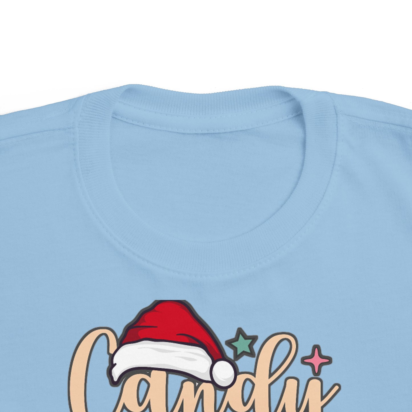 Candy Cane Cutie Toddler Tee — Christmas Holiday Baby Shirt