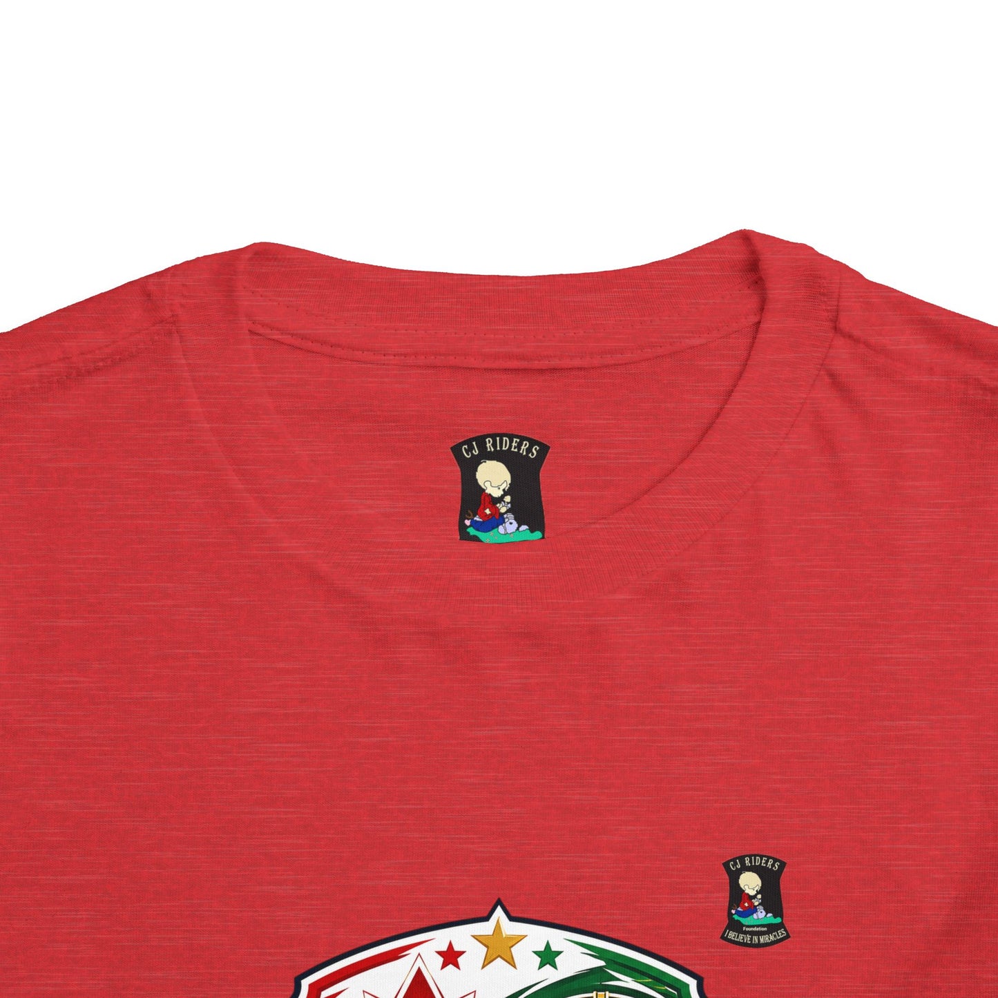 Toddler Tee — "United by Passion" Canada Portugal Soccer Crest