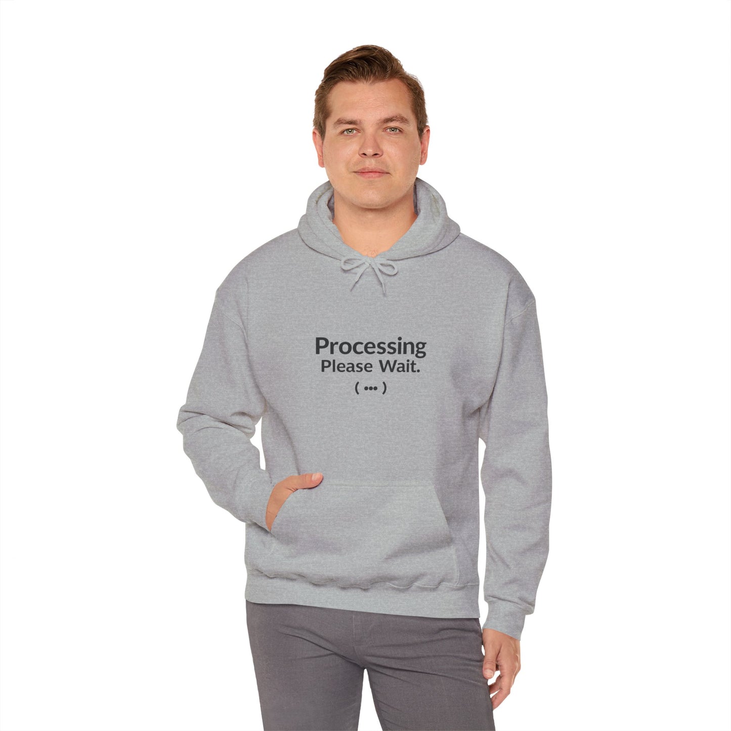 Funny Processing Graphic Hoodie for Tech Lovers