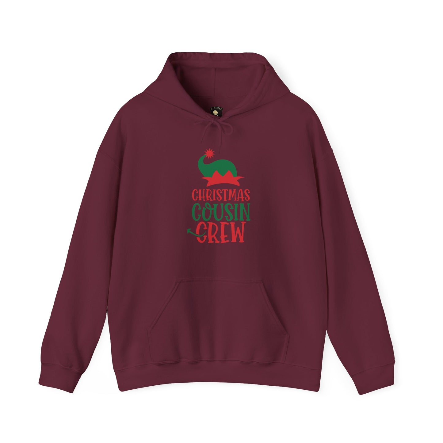 Christmas Cousin Crew Hoodie — Festive Family Holiday Sweatshirt