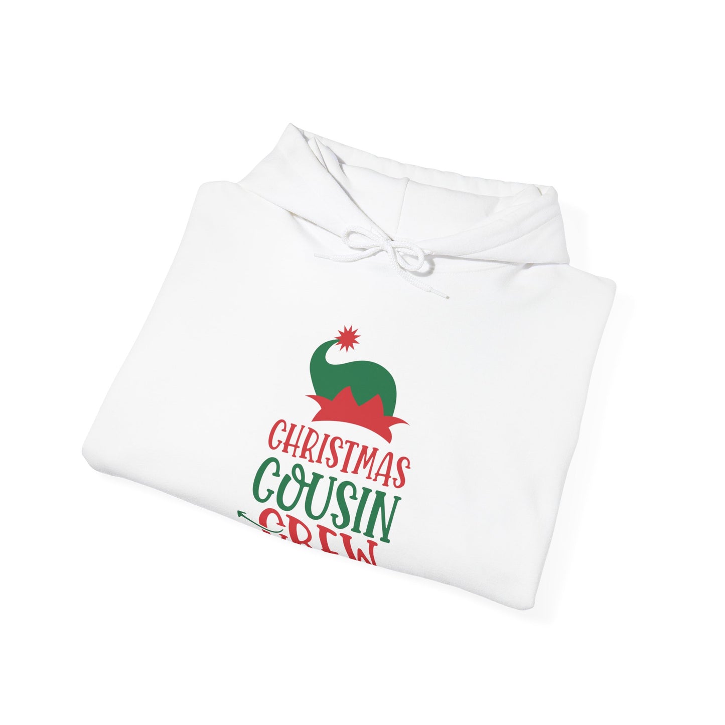 Christmas Cousin Crew Hoodie — Festive Family Holiday Sweatshirt
