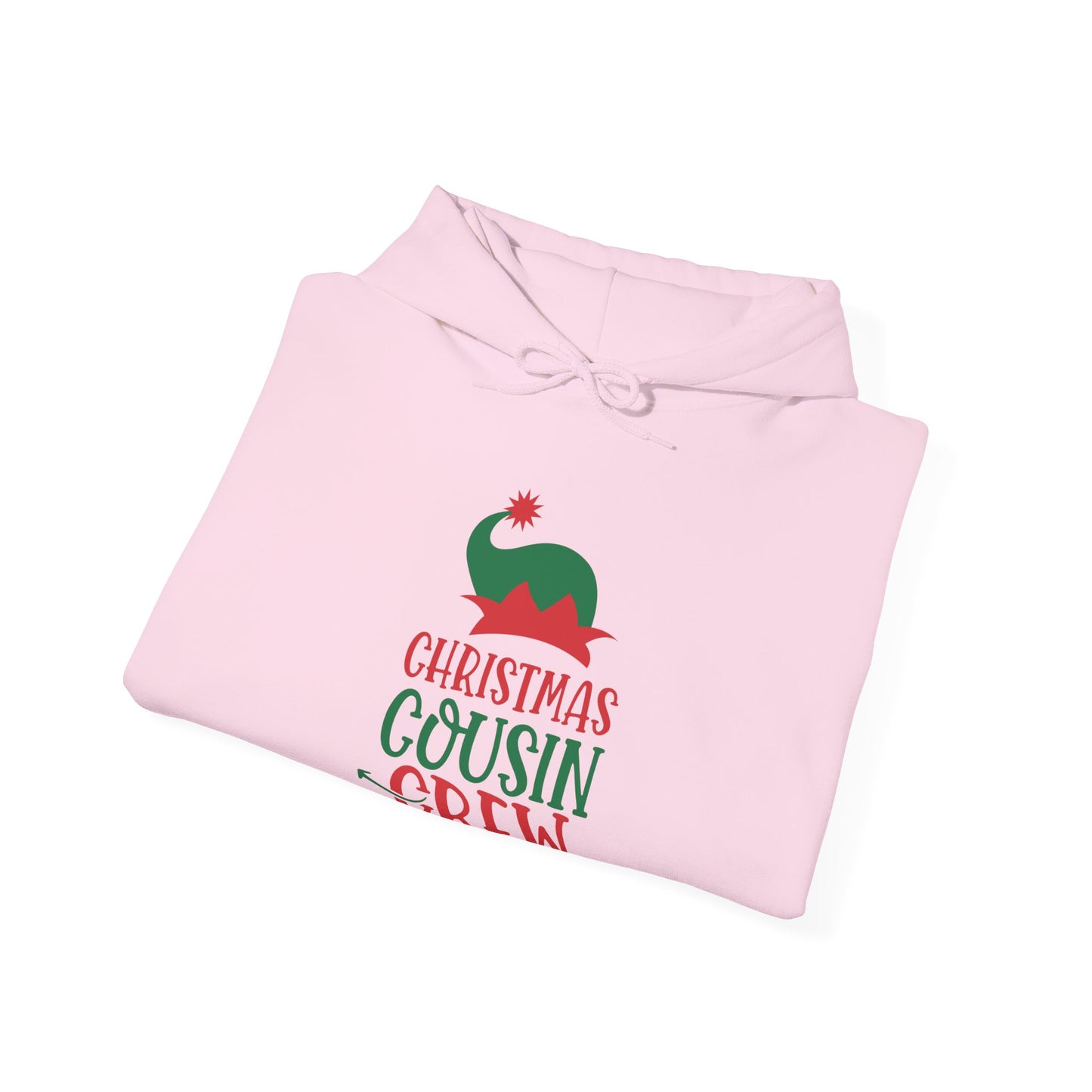 Christmas Cousin Crew Hoodie — Festive Family Holiday Sweatshirt