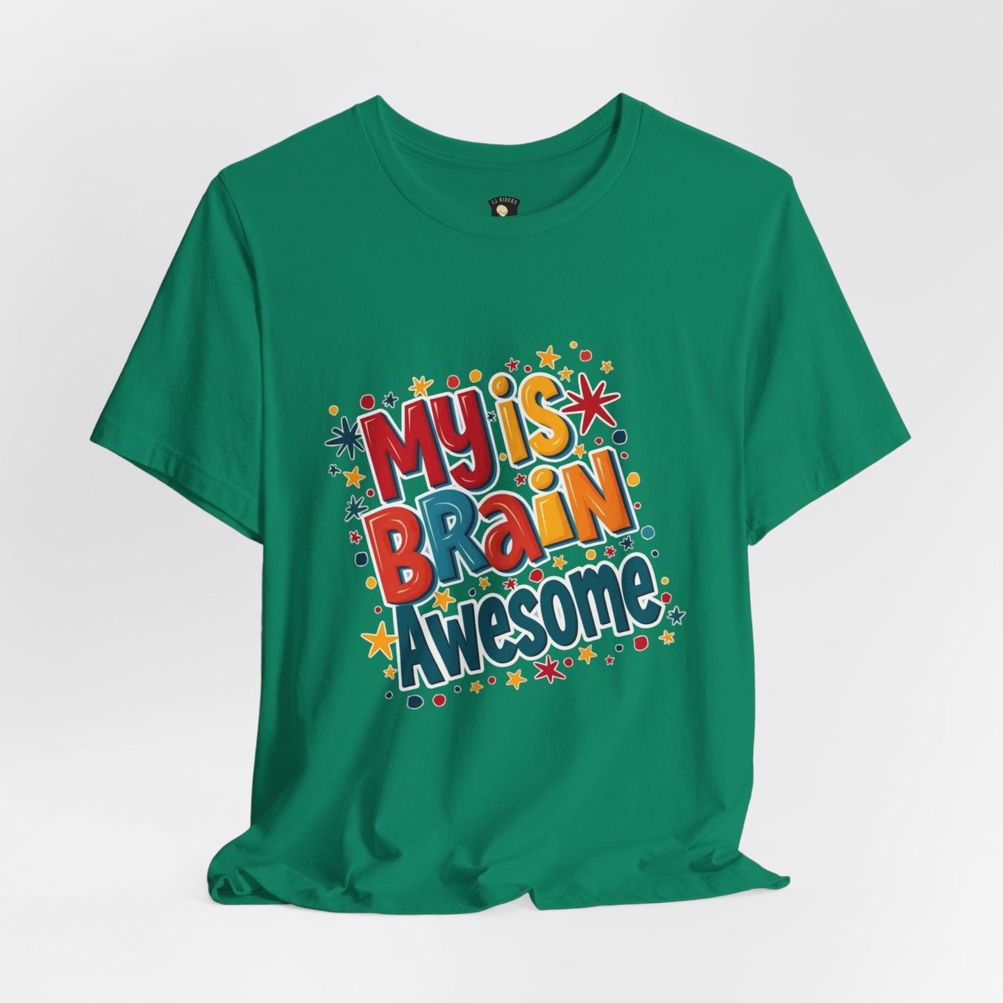 My Is Brain Awesome! Unisex Boxed Tee