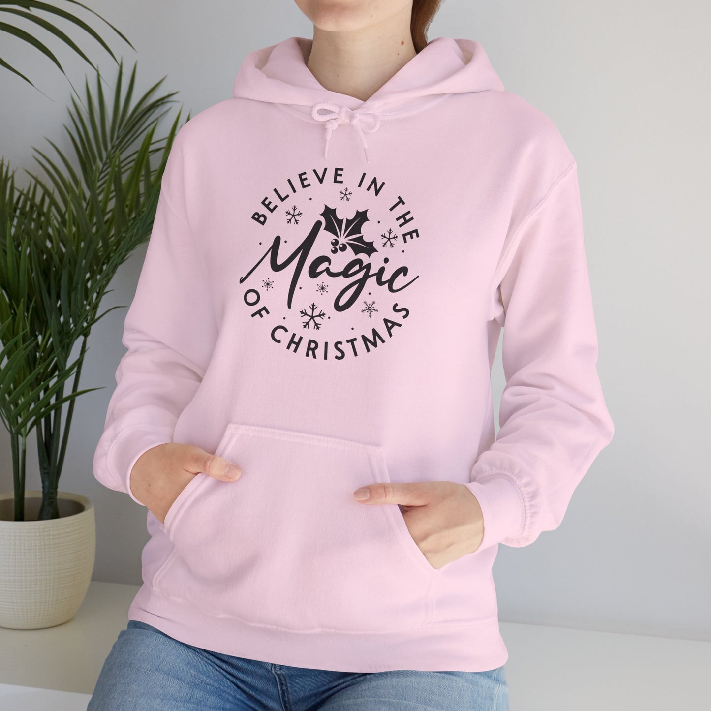 Unisex Christmas Hoodie – "Believe in the Magic of Christmas"