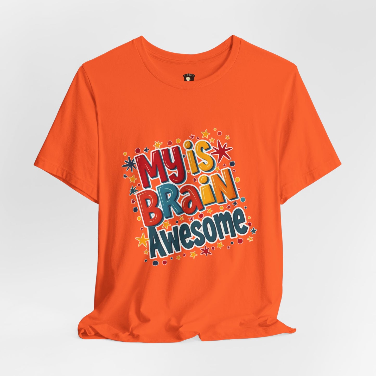 My Is Brain Awesome! Unisex Boxed Tee