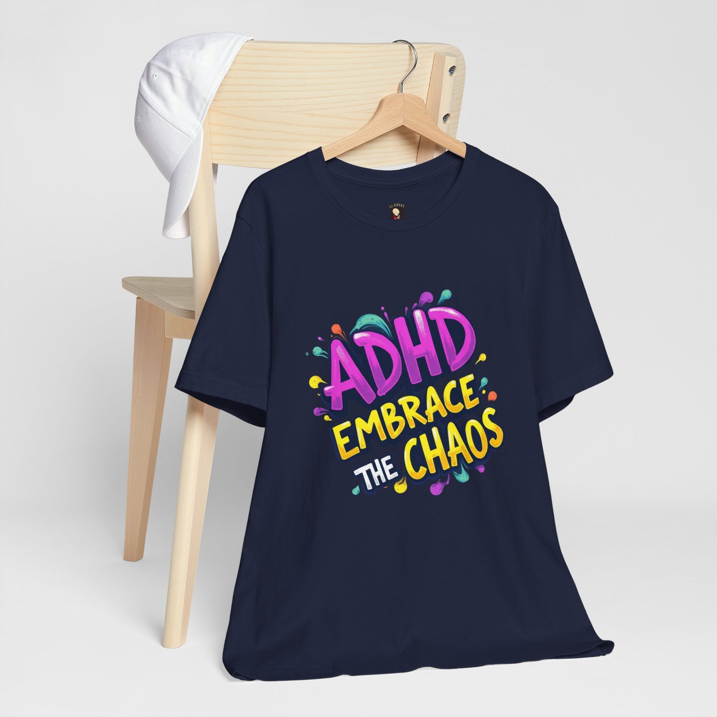 ADHD Embrace the Chaos! Unisex Boxed Tee
