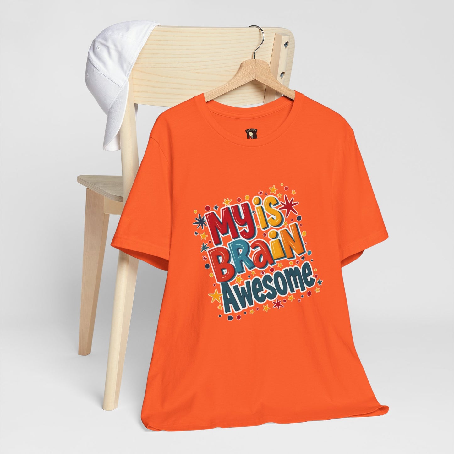 My Is Brain Awesome! Unisex Boxed Tee