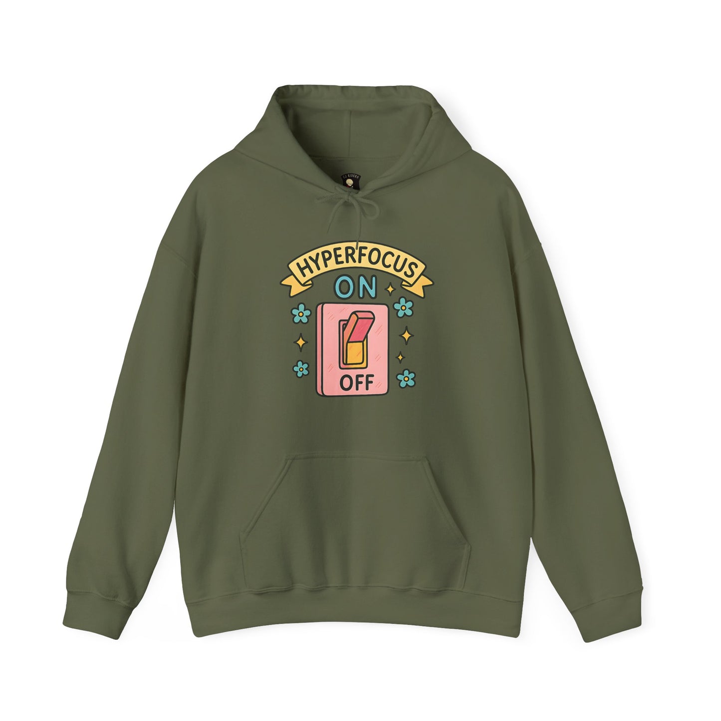 Hyperfocus Unisex Hooded Sweatshirt - Embrace Focus and Comfort!