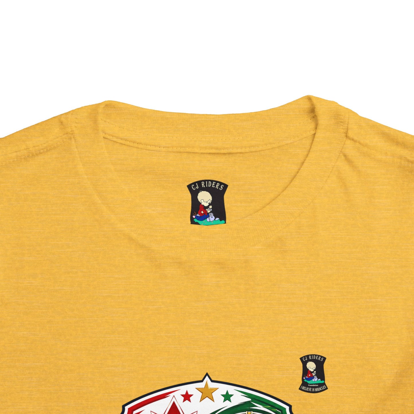 Toddler Tee — "United by Passion" Canada Portugal Soccer Crest